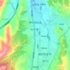 伊合昂街道 topographic map, elevation, terrain