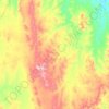 Gulf Creek topographic map, elevation, terrain