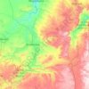 Elias Motsoaledi Local Municipality topographic map, elevation, terrain