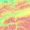 Чон-Алайский район topographic map, elevation, terrain
