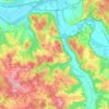 Castelnaud-la-Chapelle topographic map, elevation, terrain