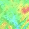 Taillant topographic map, elevation, terrain