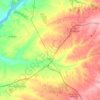 Maqueda topographic map, elevation, terrain