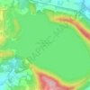 Round Valley Reservoir topographic map, elevation, terrain
