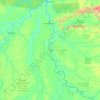 Guajará-Mirim topographic map, elevation, terrain