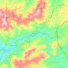 Camotán topographic map, elevation, terrain