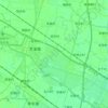 罗溪镇 topographic map, elevation, terrain