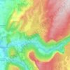 Choranche topographic map, elevation, terrain