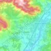 Ventavon topographic map, elevation, terrain