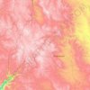 Guanaceví topographic map, elevation, terrain