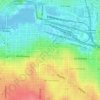 Mount Pleasant topographic map, elevation, terrain