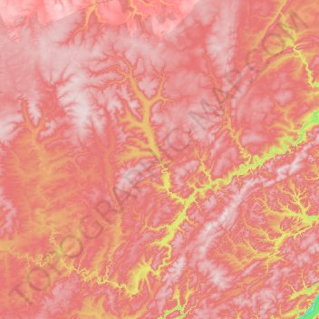 Орто-Нахаринский наслег topographic map, elevation, terrain