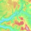 Prémery topographic map, elevation, terrain