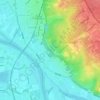 Mook topographic map, elevation, terrain
