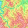 Rhein-Lahn-Kreis topographic map, elevation, terrain