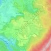 Soucia topographic map, elevation, terrain