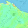 Parque Nacional Delta del Orinoco topographic map, elevation, terrain