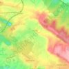 Fiennes topographic map, elevation, terrain