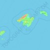Ilhas Baleares topographic map, elevation, terrain