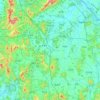 Icheon topographic map, elevation, terrain