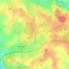 Buire topographic map, elevation, terrain