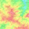 Combrand topographic map, elevation, terrain