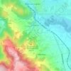 Trelins topographic map, elevation, terrain