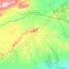 Vélez-Rubio topographic map, elevation, terrain