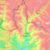 Bigu topographic map, elevation, terrain