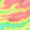 Harcigny topographic map, elevation, terrain