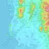 Perak River topographic map, elevation, terrain