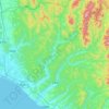 Biratori topographic map, elevation, terrain