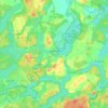 Wustrow topographic map, elevation, terrain