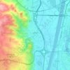 Camas topographic map, elevation, terrain