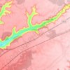 Ledanca topographic map, elevation, terrain