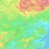 L'Argens topographic map, elevation, terrain