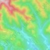 Graissessac topographic map, elevation, terrain