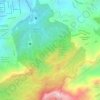 Baleia topographic map, elevation, terrain