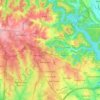 Sultangazi topographic map, elevation, terrain