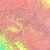 Gilgit-Baltistan topographic map, elevation, terrain
