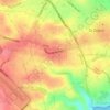 Għaxaq topographic map, elevation, terrain