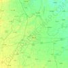 Nanle County topographic map, elevation, terrain
