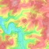 Demange-aux-Eaux topographic map, elevation, terrain