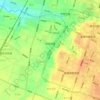 西街街道 topographic map, elevation, terrain