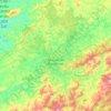 São Luís do Paraitinga topographic map, elevation, terrain
