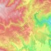 La Bastide-Puylaurent topographic map, elevation, terrain