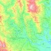 Tamugan topographic map, elevation, terrain