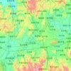 宁远县 topographic map, elevation, terrain