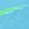 Oosterend topographic map, elevation, terrain
