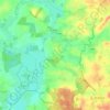 Glasau topographic map, elevation, terrain